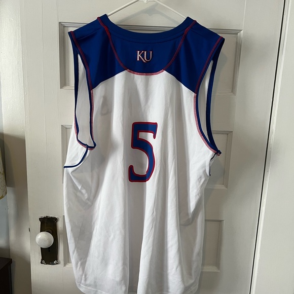 Adidas Kansas Jayhawks Basketball Jersey #5 XXL - Picture 6 of 8